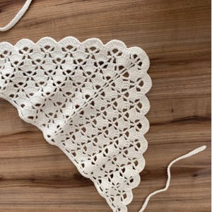 Handmade Crochet Bandana | Chic Boho Accessory | Unique Gift for Women