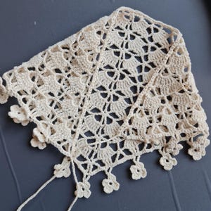 Handmade Crochet Bandana | Chic Boho Accessory | Unique Gift for Women