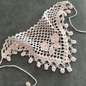 Handmade Crochet Bandana | Chic Boho Accessory | Unique Gift for Women