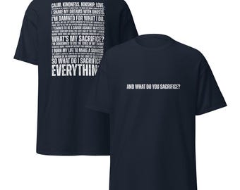 Luthen's Sacrifice Speech Unisex Shirt | Cassian Andor Everything White Text Tee | Star Wars Rebel Spy Shirt