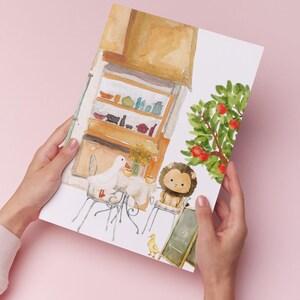 Encanta la habitación de los niños con carteles únicos para imprimir tú mismo. Póster infantil con un motivo para enamorarse.