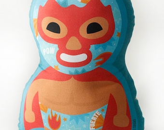 Nice Cosas Besties Club™ PILLOW DOLL El LUCHADOR - Little Luchador