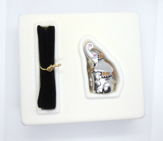 Buy Estee Lauder Lucky Elephant, Pleasures Solid Perfume Compact 