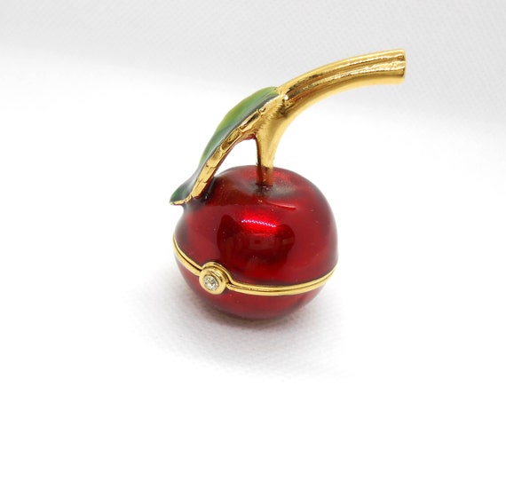 Estee Lauder Red Cherry, Beautiful Solid Perfume … - image 2
