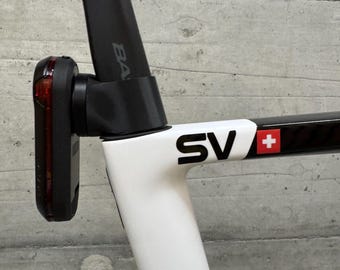 Basso Diamante SV - Garmin Varia | Bryton Gardia | Magene L508 | Wahoo Trackr Radar Holder / Mount