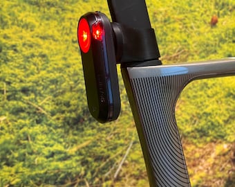 Cannondale SuperSix Evo C1 Aero 40 Carbon - Garmin Varia | Bryton Gardia Radar Holder / Mount