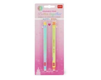 LEGAMI VALENTINE 2026 Limited Edition Erasable Gel Pen - Set of 2