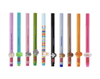 Set of 10 - LEGAMI LOVELY FRIENDS Gel Pens