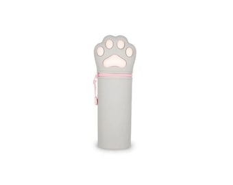 LEGAMI KITTY PAW Pencil Case - Kawaii 2 in 1 Soft Silicone Pencil Case - New 2025