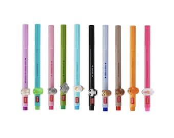 Set of 10 - LEGAMI LOVELY FRIENDS Gel Pens