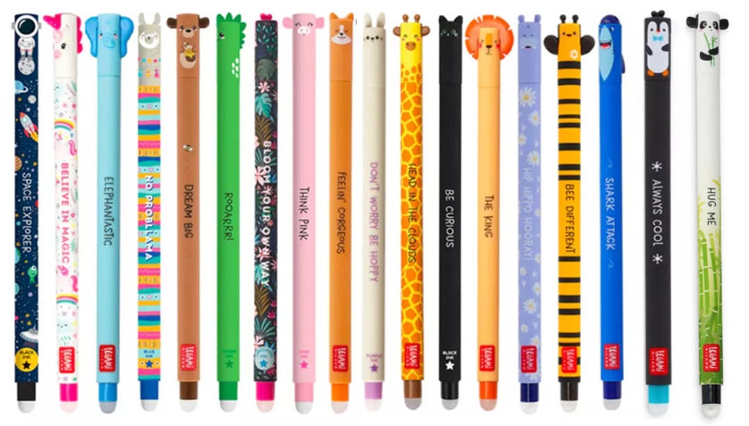 LOT DE 18 SUPERSET Stylos Gel Effa ables LEGAMI Comprenant Un Nouveau 