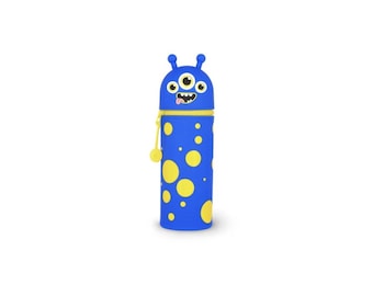 LEGAMI MONSTER Pencil Case - Kawaii 2 in 1 Soft Silicone Pencil Case - New 2025