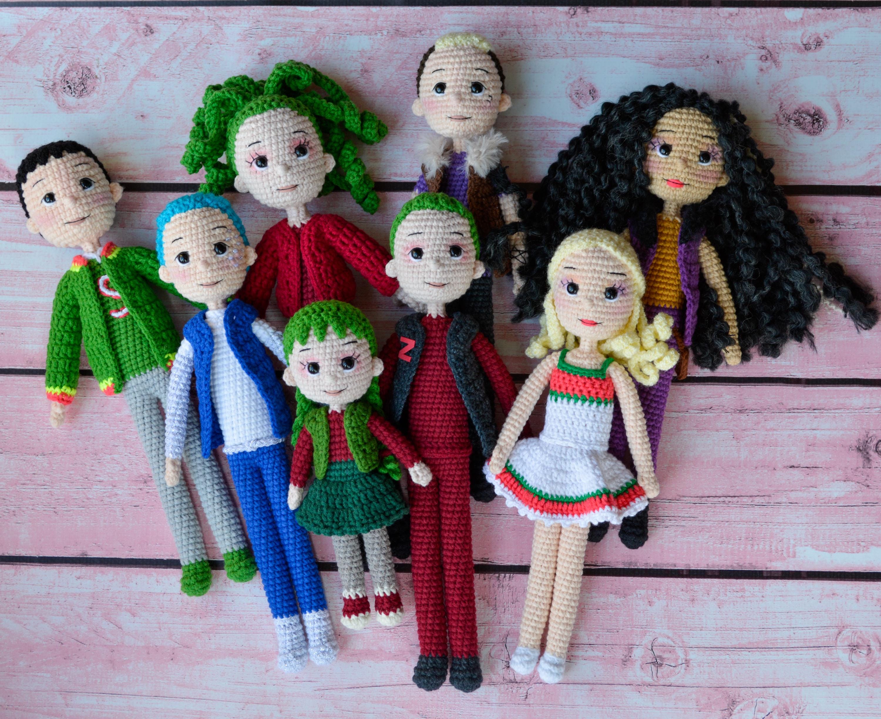 Dolls From Zombies,zed,zoey,addison,wynter,eliza,willa,wyatt,bucky