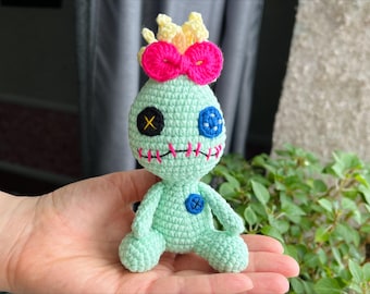 Scrump toy,Crochet Stitch,Scrump amigurumi,Handmade crochet toy,Scrump Keychain, Handmade Scrump,Lilo and Stitch,Stitch & Scrump,Baby mobile