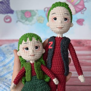 Zoey and Zed dolls,Zombies,Eliza,Addison,Willa,Wyatt,Bucky, Nova,Victor,Bree,Crochet Doll from movie,Dolls from Zombies