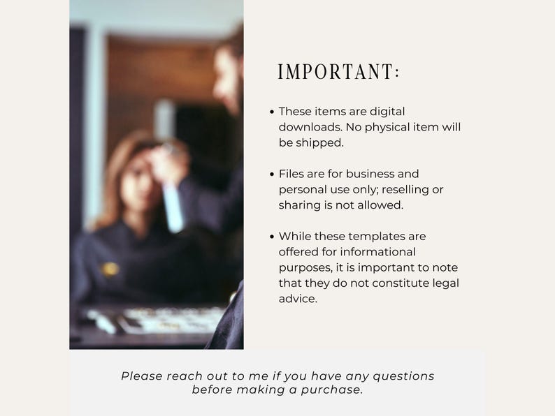 Hairdressing Client Intake Forms Bundle, Editable Hairstyling Informed Consent, Hair Consultation Template, Salon Business Kit, Forms Bundle