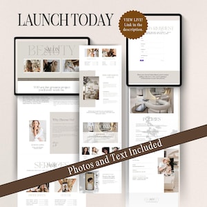 Hair Website Template Booking Template Hairstylist Beauty Salon Hair Website Template Booking Template Hairstylist Beauty Salon