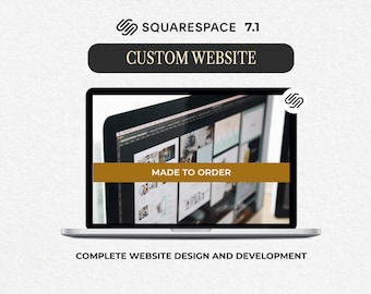 Custom Squarespace Website Design for Service Providers Beauty Wellness Entrepreneurs, Professional Web Development Services Squarespace 7.1