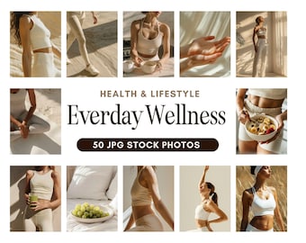 Holistic Wellness Coach Stock Photos Healthy Lifestyle Stock Images Fitness Health & Wellness Social Media Self Care Female Photos Faceless