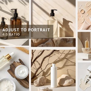 Skin Care Stock Photos Bundle Beauty Products Branding Business Instagram Reels Beauty Stock Photo