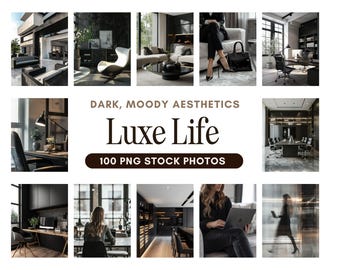Luxurious Home Interior Stock Photos Moody Interior Designer Stock Images Luxury Design Real Estate Photos Dark Aesthetics Faceless Photo