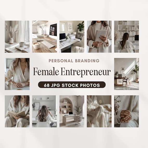 Female Entrepreneur Images Business Stock Photos Work from Home Feminine Blogger Branding Images Coaching Virtual Assistant Photos Faceless