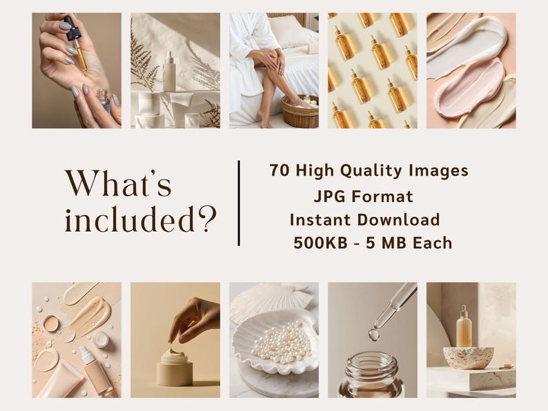 Skincare Serum Beauty Photos, Moisturizer Cream Mockup Photos, Beauty Products Stock Photos