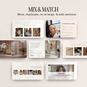 Esthetician, Skincare Aesthetic Medspa Premium Wellness Beauty Website Template