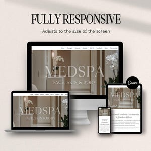 Canva Website Design Acuity Scheduling beauty wellness