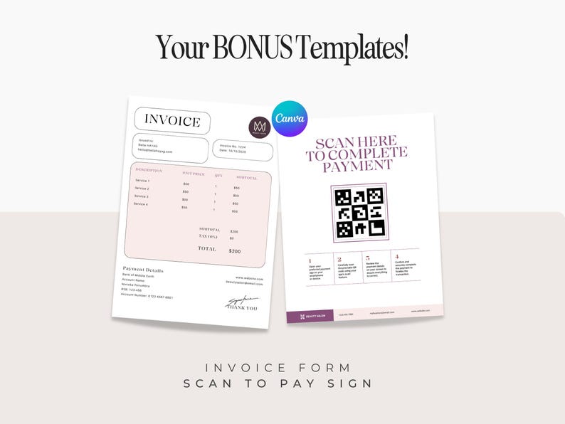 Hair Consultation Form Template, Editable Client Hairstyle Service Form, Hair Business Appointment, Printable Canva Template for Hairstylist