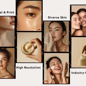 Female Beauty Skincare Esthetician Stock Photos Facial Flawless Healthy Skin Care Images