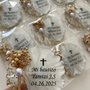 Baptism gift for guest, Baptism favors, Baptism Souvenir, Communion favor, Christening favors, Confirmation, Dedication, Fridge magnet