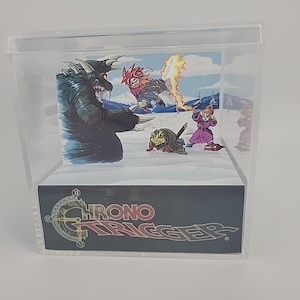 Chrono Trigger Handmade Diorama Cube Fanart