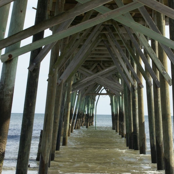 Pier in Ocean Isle North Carolina