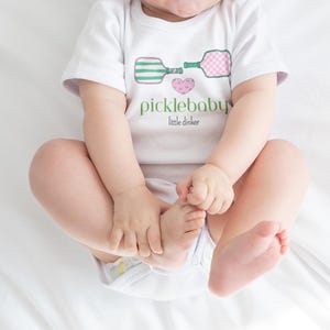 Pickleball baby shower, pickleball baby outfit, baby pickleball paddle, baby pickleball, pickleball onesie, future baller, pickelball baby