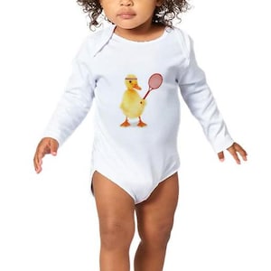 Baby tennis outfit, funny baby tennis, baby tennis racquet, baby tennis racket, baby tennis club, grandchild gift, funny baby shower tennis