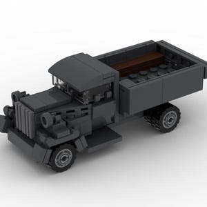 Buildable Lego Opel Blitz WW2 / 1:45 scale / FULL SET with instructions