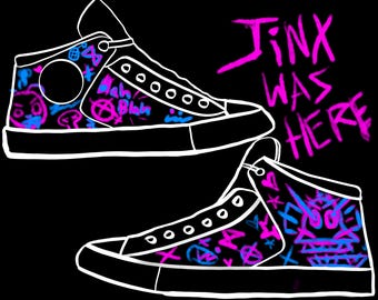 Custom Hand-painted Vans/Converse Shoes