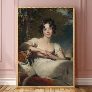 サー・トーマス・ローレンス - マリア・コニンガム夫人 (c.1824