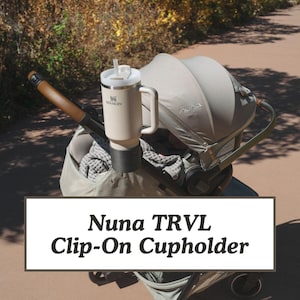Nuna Trvl Stroller Cupholder, Clip-on