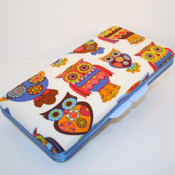 Baby Wipes Case in Timeless Owls