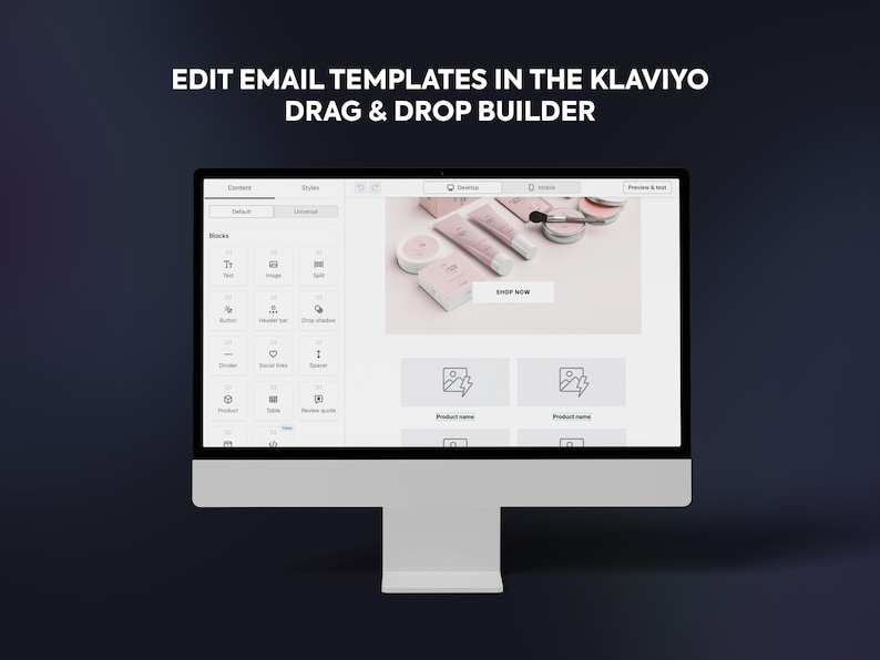 Klaviyo Thank You Email Flow | 5 Pre-designed Templates - Etsy