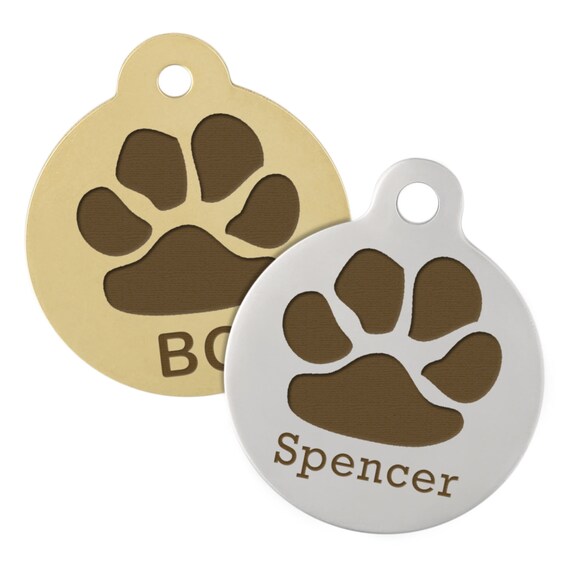Designer dog id tags sale