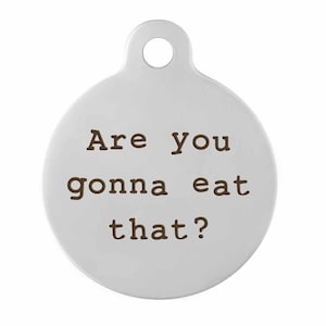 Dog Speak Pet ID Tags - Personalized Stainless Steel Pet ID Tag