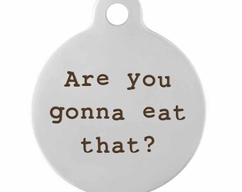 Dog Speak Pet ID Tags - Personalized Stainless Steel Pet ID Tag
