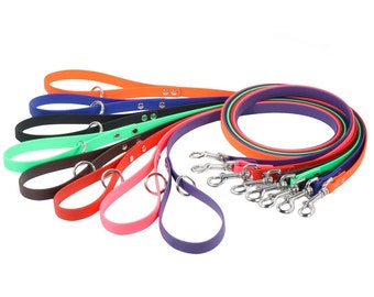 Soft Grip Snap Leash - Waterproof and Odor Resistant - Easy to Clean - Personalized Leash