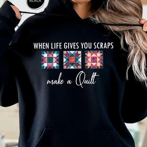 Funny Quilting Hoodie Sweatshirt, Sewing Mom Gift, Quilter Sweat, Quilting Sewing Lover, Seamstress Gift, Fabric Lover, Sewing Humor Hoodie