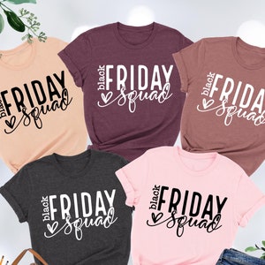 Black Friday Squad Shirt, Women Black Friday Shirt, Thanksgiving Shopping Tee , Black Friday Gift, Shopping Lover Squad, Gangsta Shopper Tee