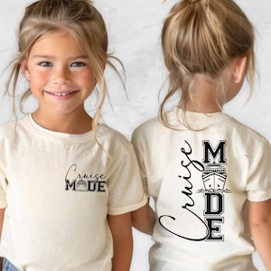Cruise Mode Kids Shirt, Kids Cruise Shirt, Family Cruise Gift, Cruise Squad Tee, Kids Trip Gift, Family Vacation, Summer Cruise Trip Shirt