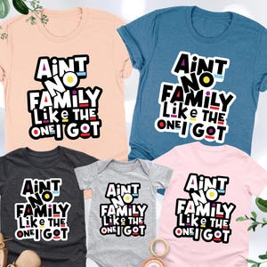 Family Reunion Shirt, Ain&#39;t No Family Like The One I Got, Family Reunion Gift, Summer Family Tee, Black Family Reunion, Black History Gift